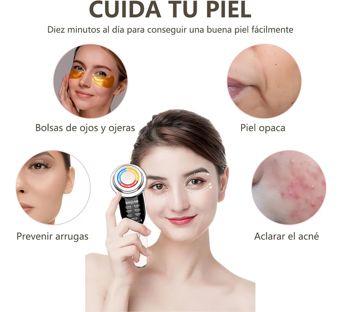 Masajeador Facial 7 en 1