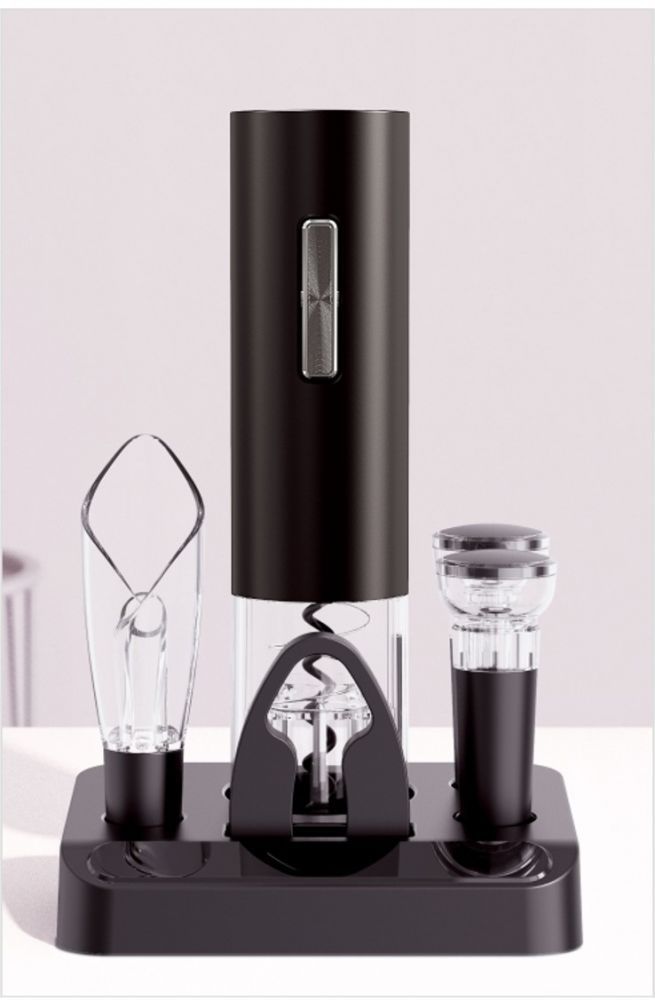 Abridor de vino el&eacute;ctrico 5  en 1