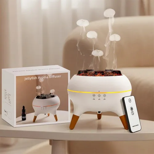 Humidificador con efecto de medusas